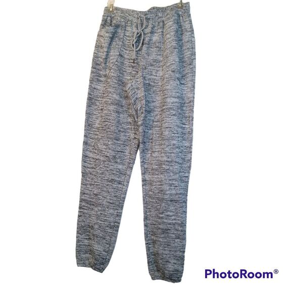 Heathered Gray Jogging Pants sz M - Picture 1 of 5